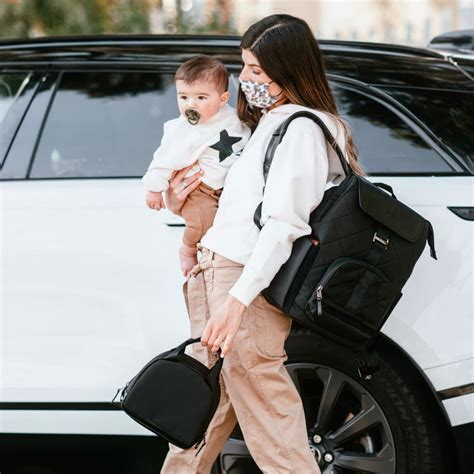 dior changing bag|stylish celebrity diaper bags.